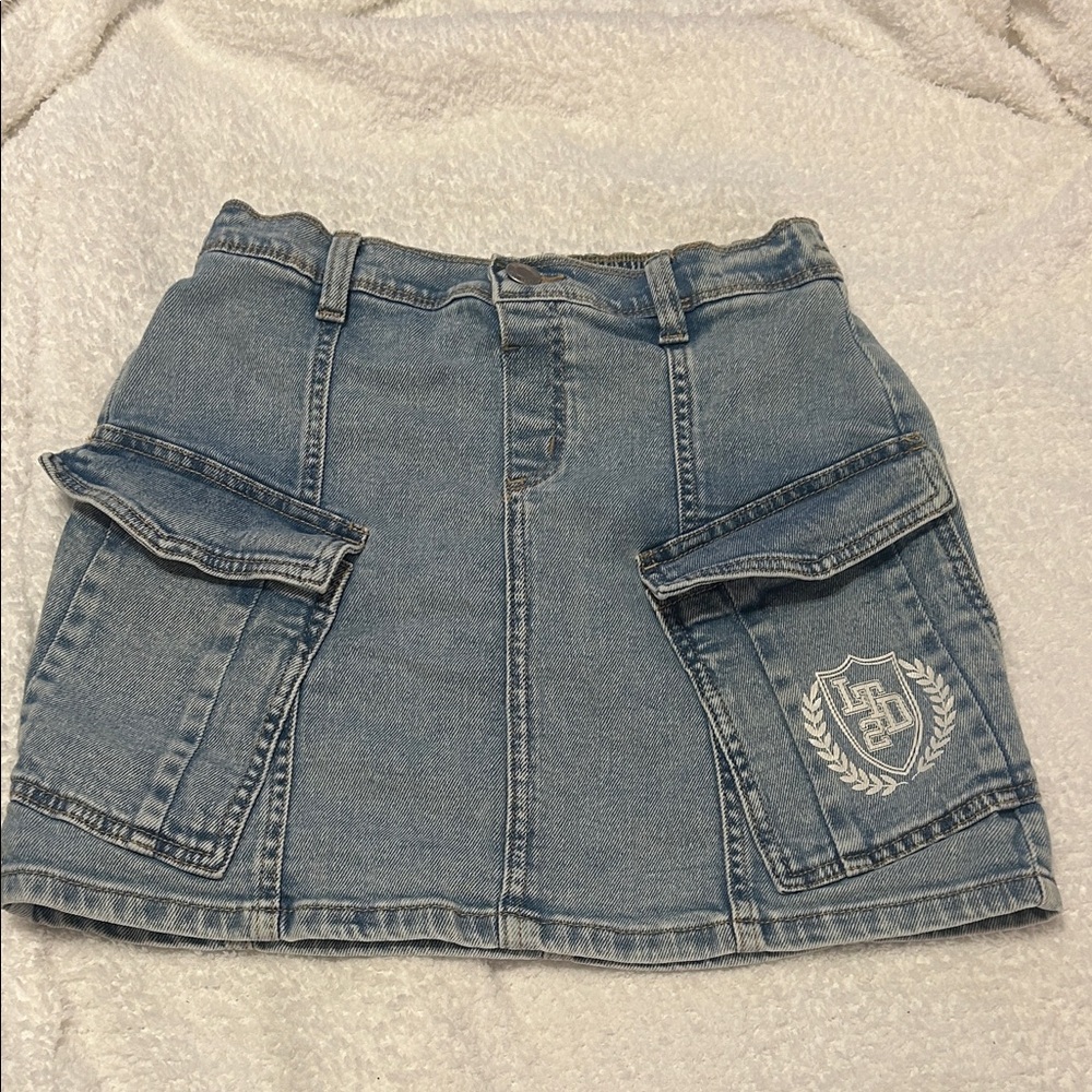Girls limited too - Denim Mini Skirt with Pockets